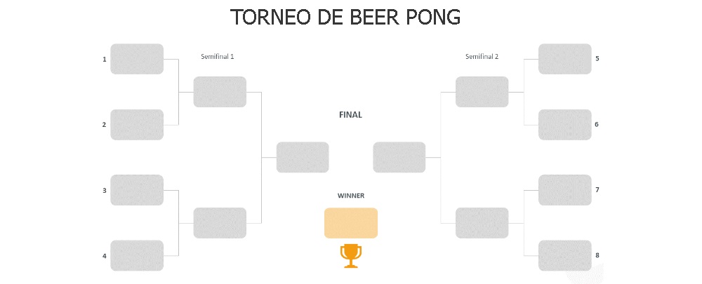 Como hacer un torneo de beer pong
